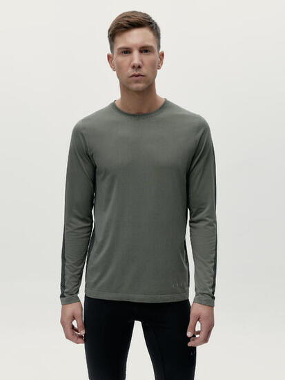 Camiseta deportiva manga larga de hombre Kilux Seamless Born Living Yoga