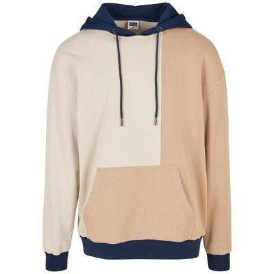 Hooded sweatshirt urban classics oversized color block