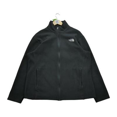 Second life - Herren TNF Schwarze Fleecejacke - In sehr gutem Zustand