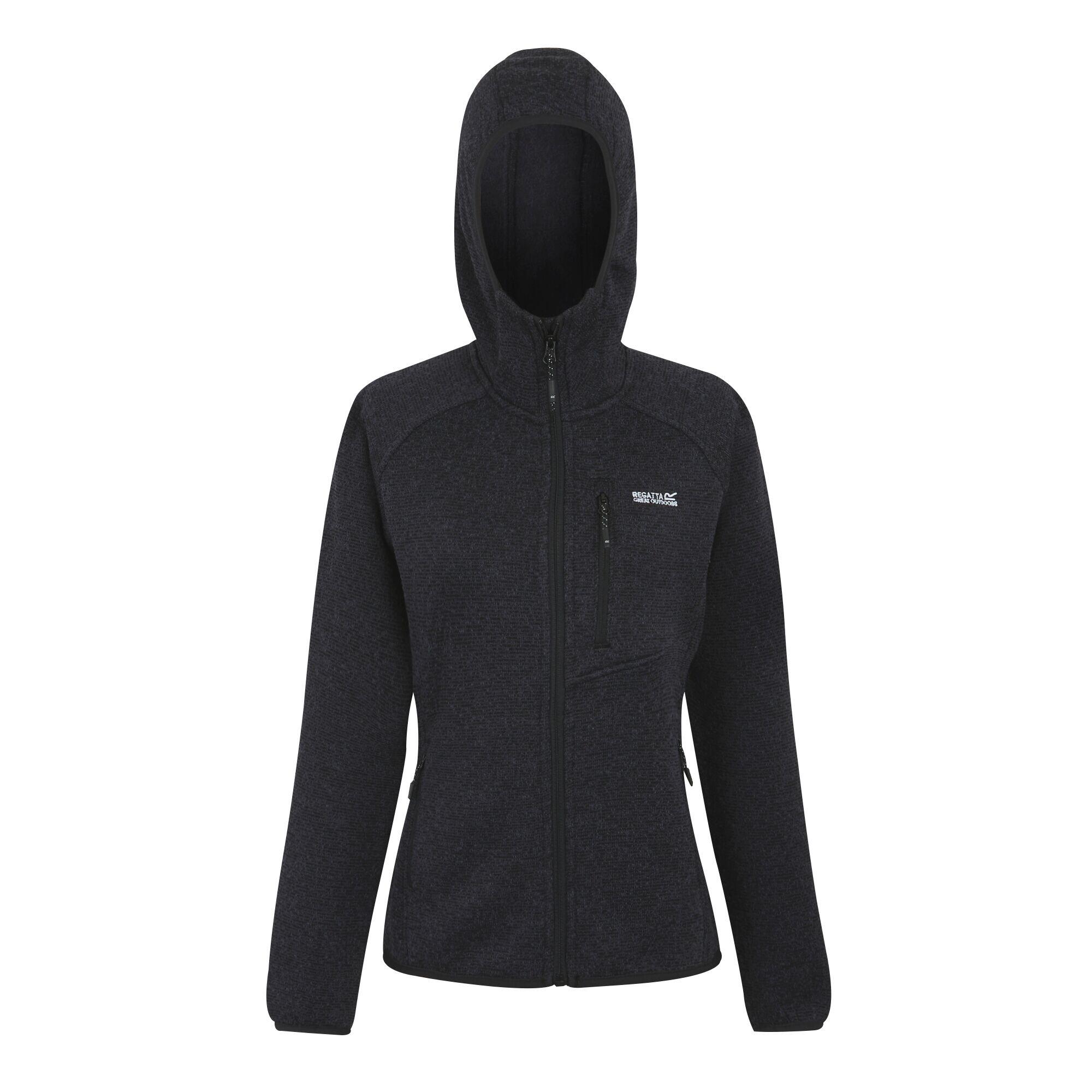 Giacca In Pile Donna Regatta Newhill Nero 2/6