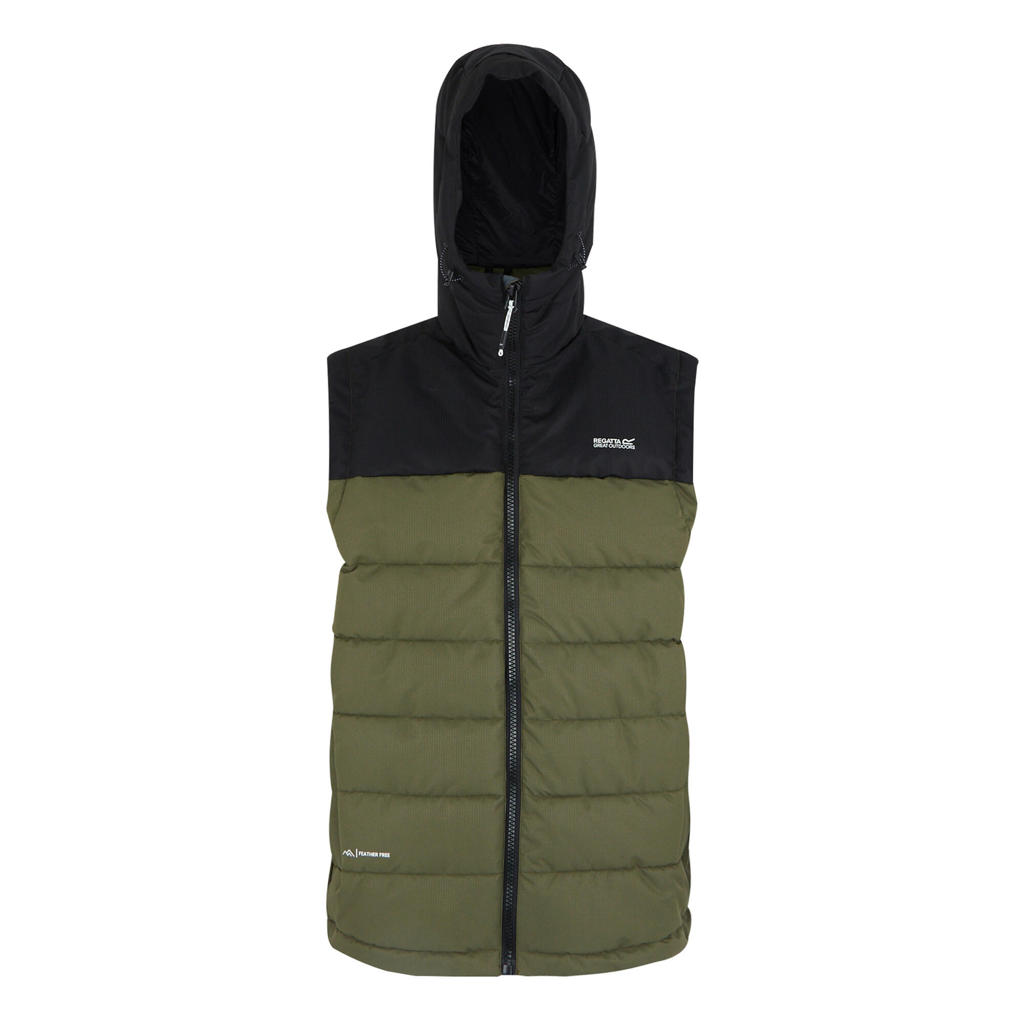REGATTA Mens Aldthorn Body Warmer (Olive Night/Black)