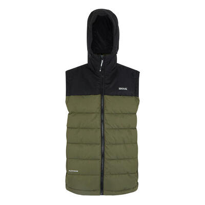 Gilet Imbottito Uomo Regatta Aldthorn Verde Oliva Notte Nero