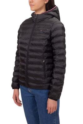 Piumino donna con cappuccio rimovibile