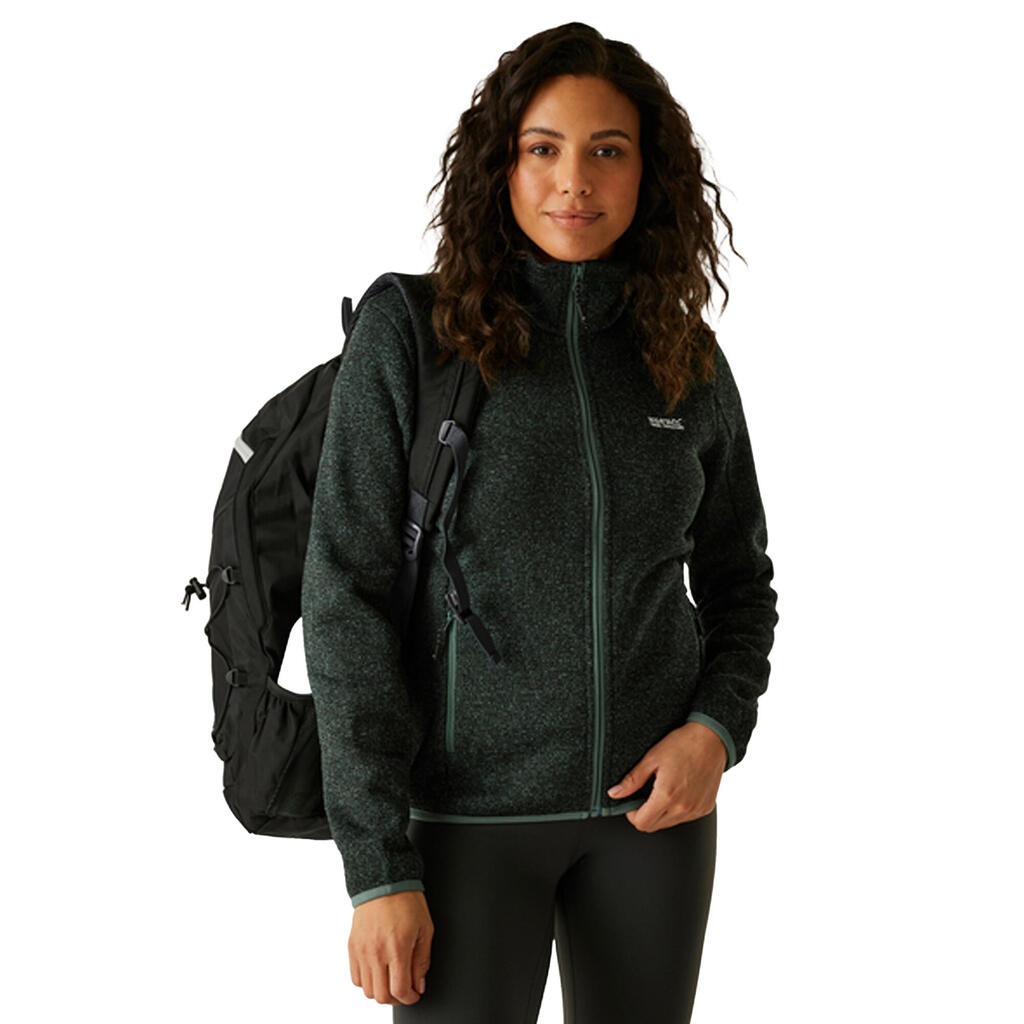 Womens/Ladies Newhill Full Zip Fleece Jacket (Spruce Green)