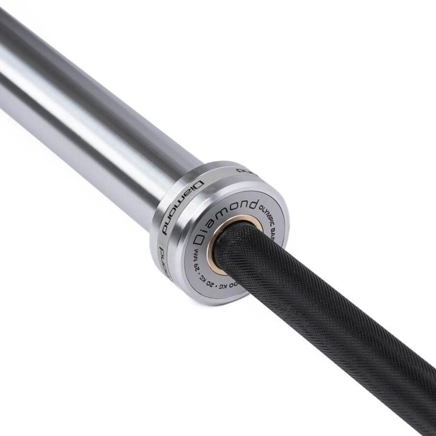 Bilanciere Powerlifting 220 cm - Carico max 700 Kg - 50 mm Diamond Professional 3/5