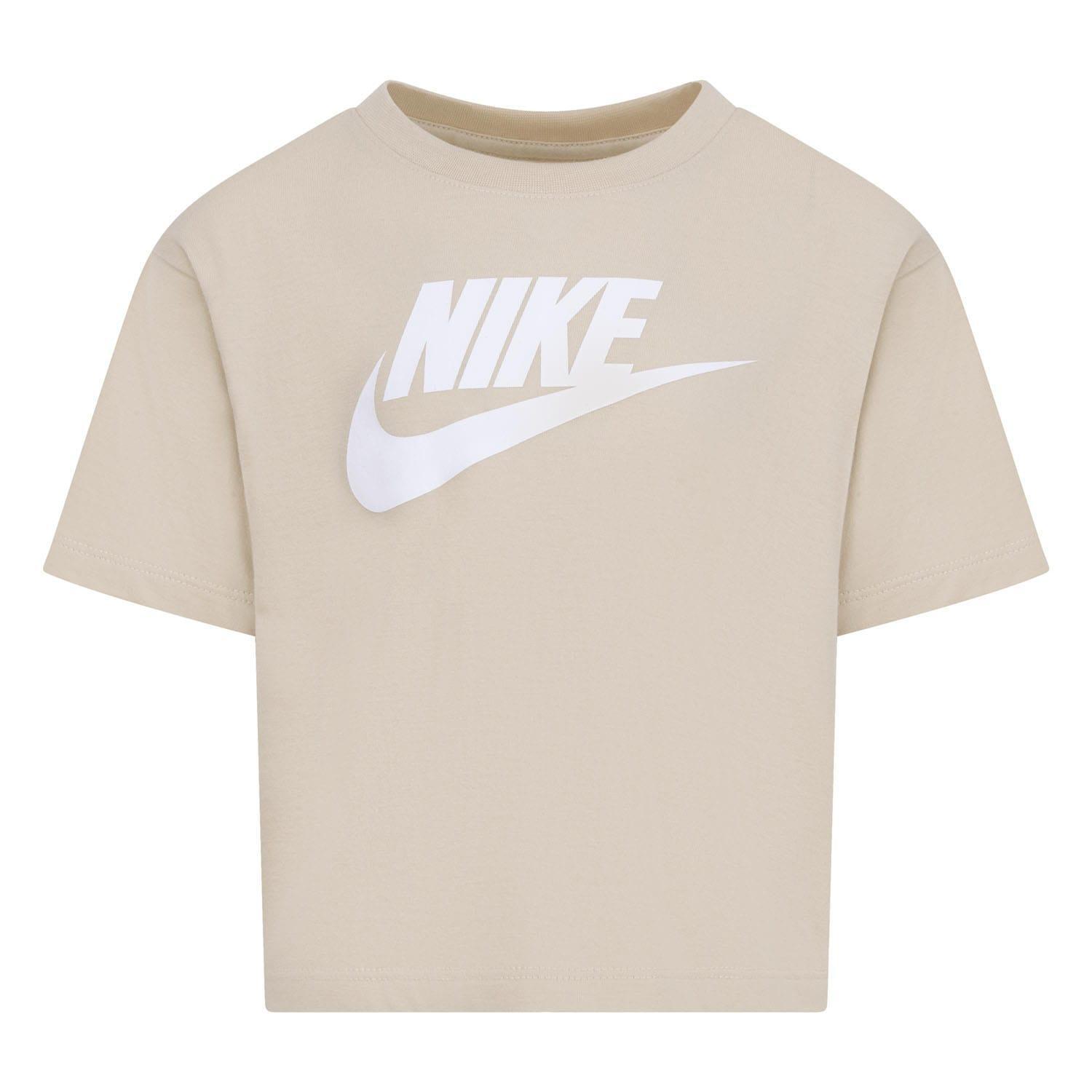 NIKE Maglietta Boxy Bambini Nike Club Sabbia
