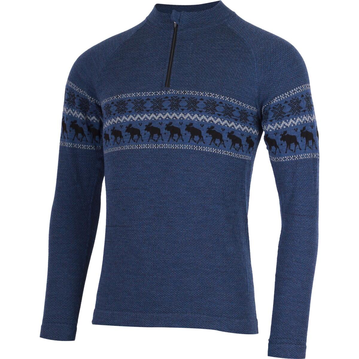 Donkerblauw