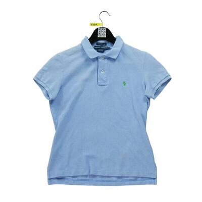 Tweedehands - korte mouw dames polo lichtblauw - goede staat