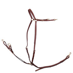 Collier de chasse pour cheval avec élastique BR Equitation Rayleigh