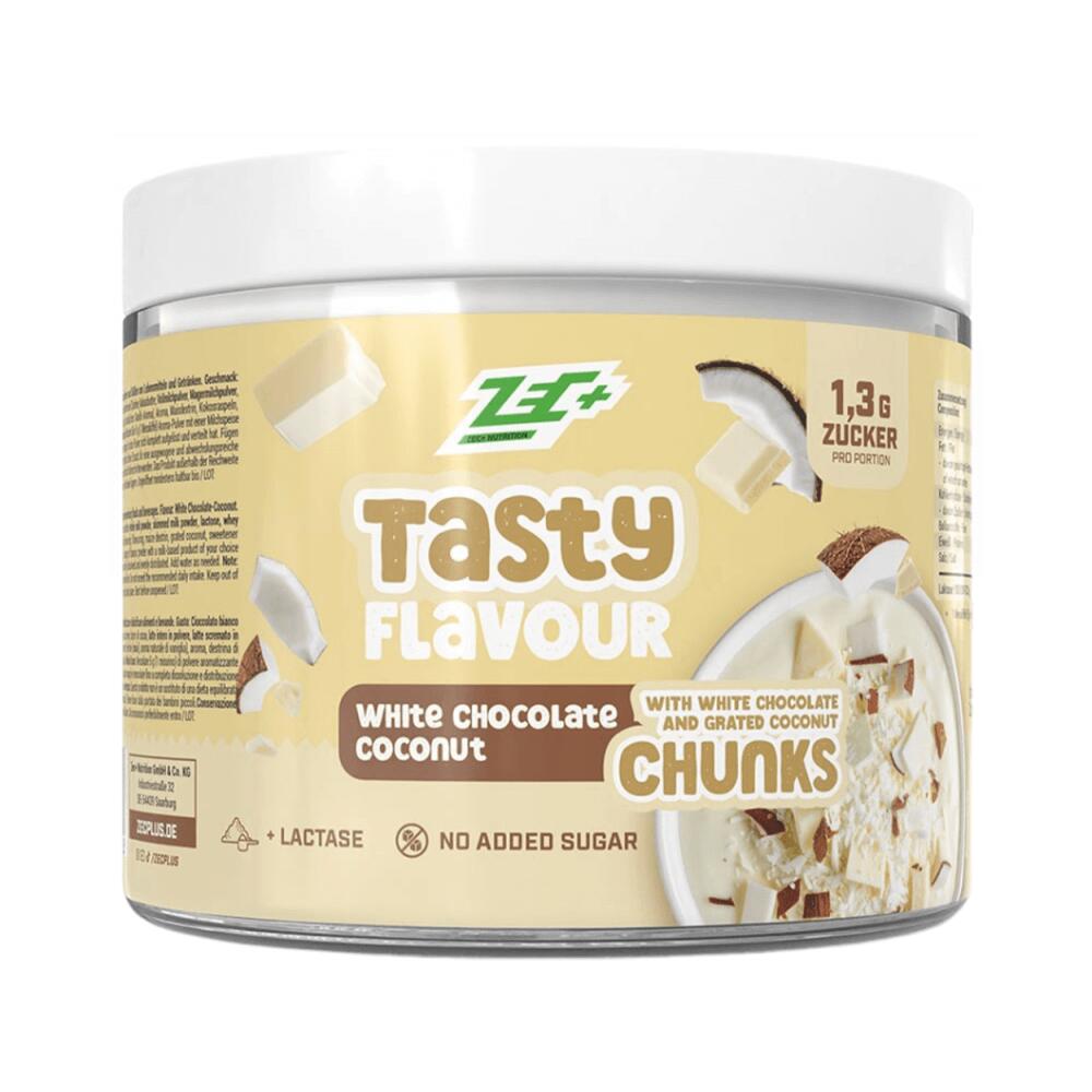 Zec+ Tasty Flavour with chunks (100g) White Chocolate Coconut 1/3
