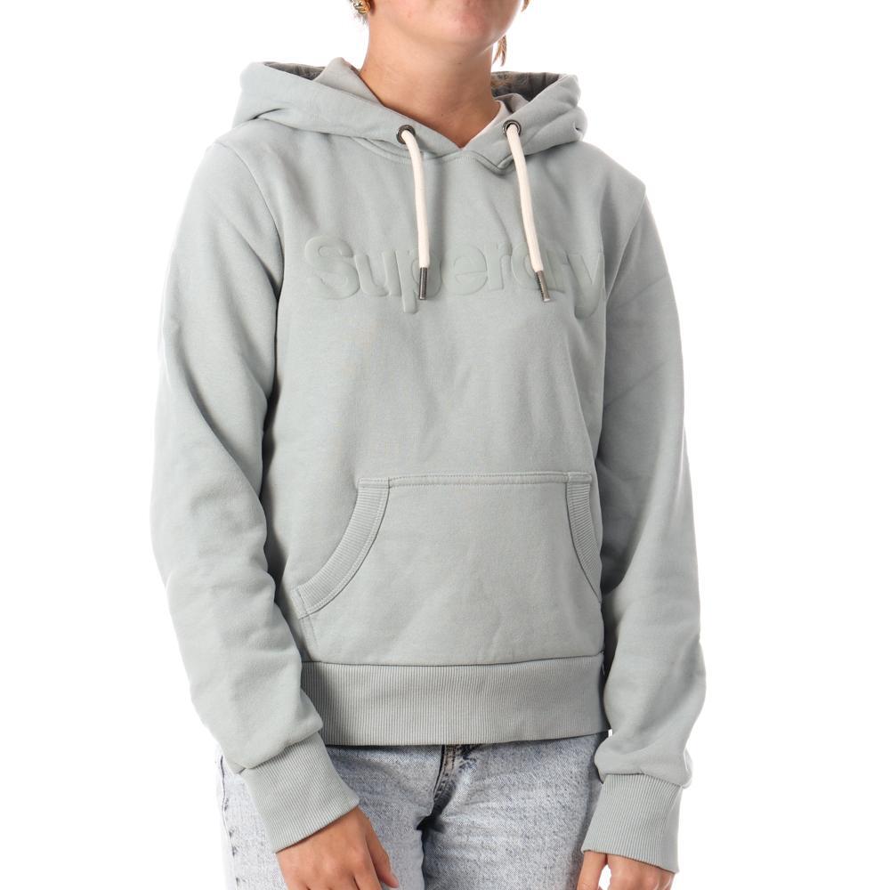 Superdry Women's Tonal Core Blue Hoodie