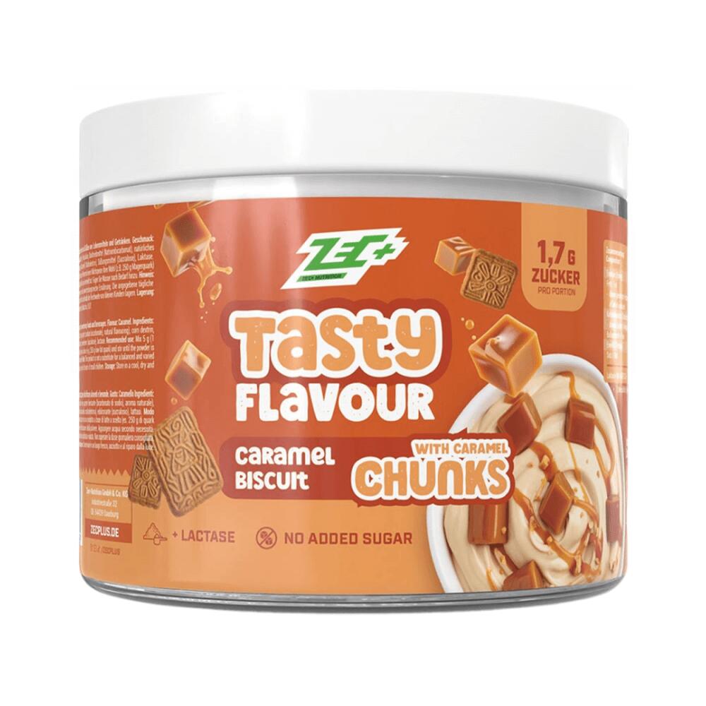 Zec+ Tasty Flavour with chunks (100g) Caramel Biscuit - Alimenti funzionali 1/3