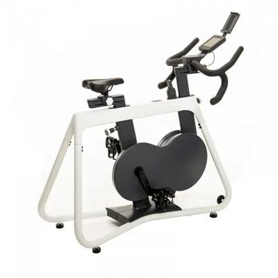 Spinbike - frame speed - 20 niveaus, riem - grijs