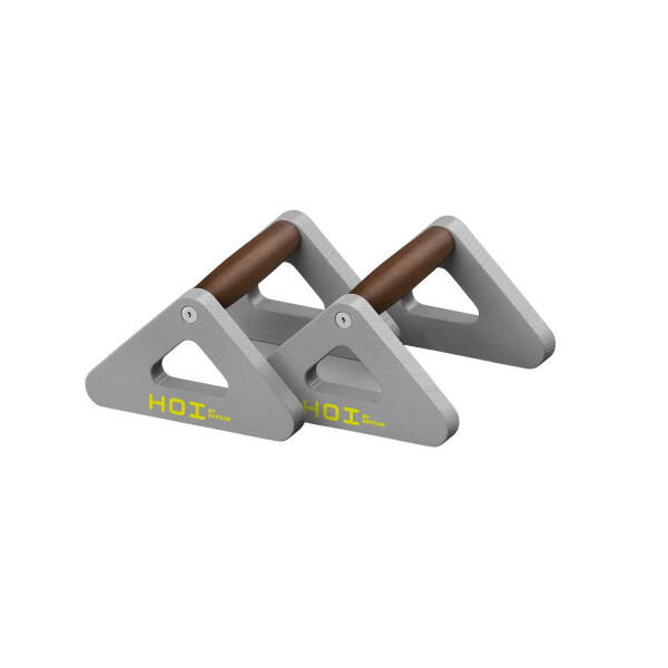 U Fit One Metal Parallettes - 50cm Push up bars - Calisthenics - Push