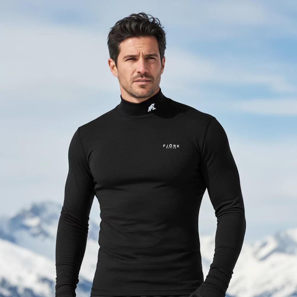 Merino Finn 210 Roll Neck Base Layer Men 3/6