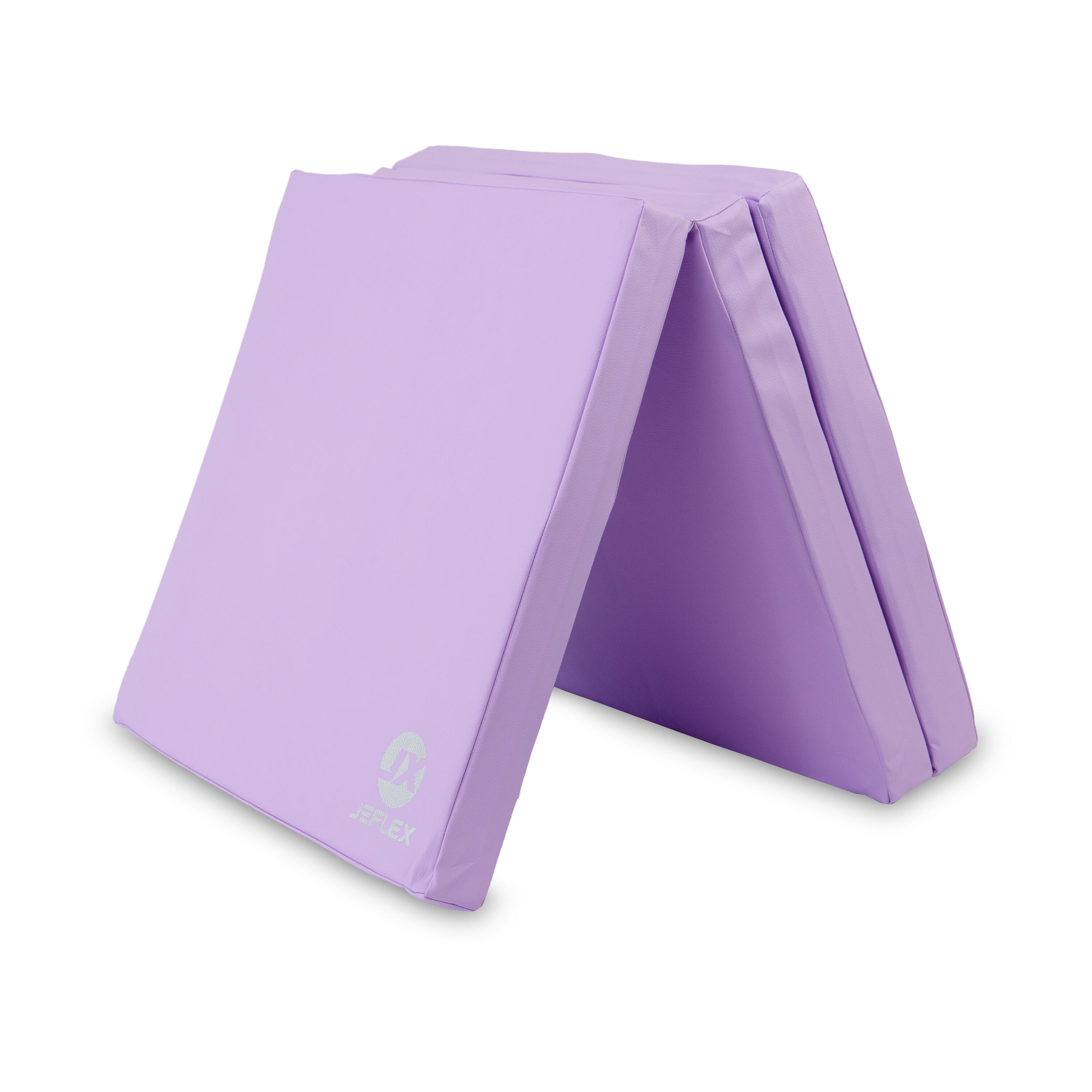 Jeflex Tapis gymnastique pliable 180x60x6 cm violet souple 3/7