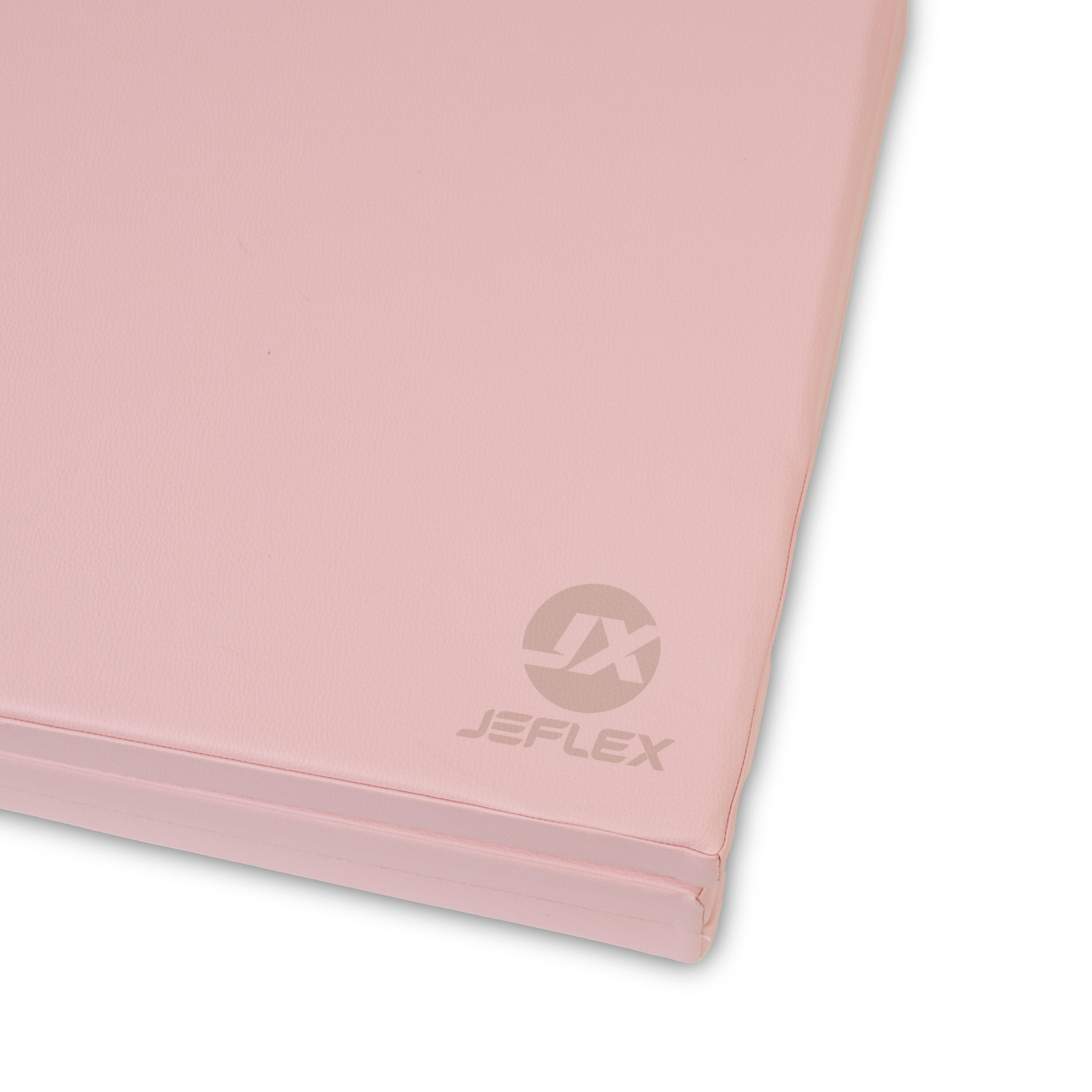 Jeflex Tappetino ginnastica pieghevole 180x60x6 cm rosa morbido 2/7