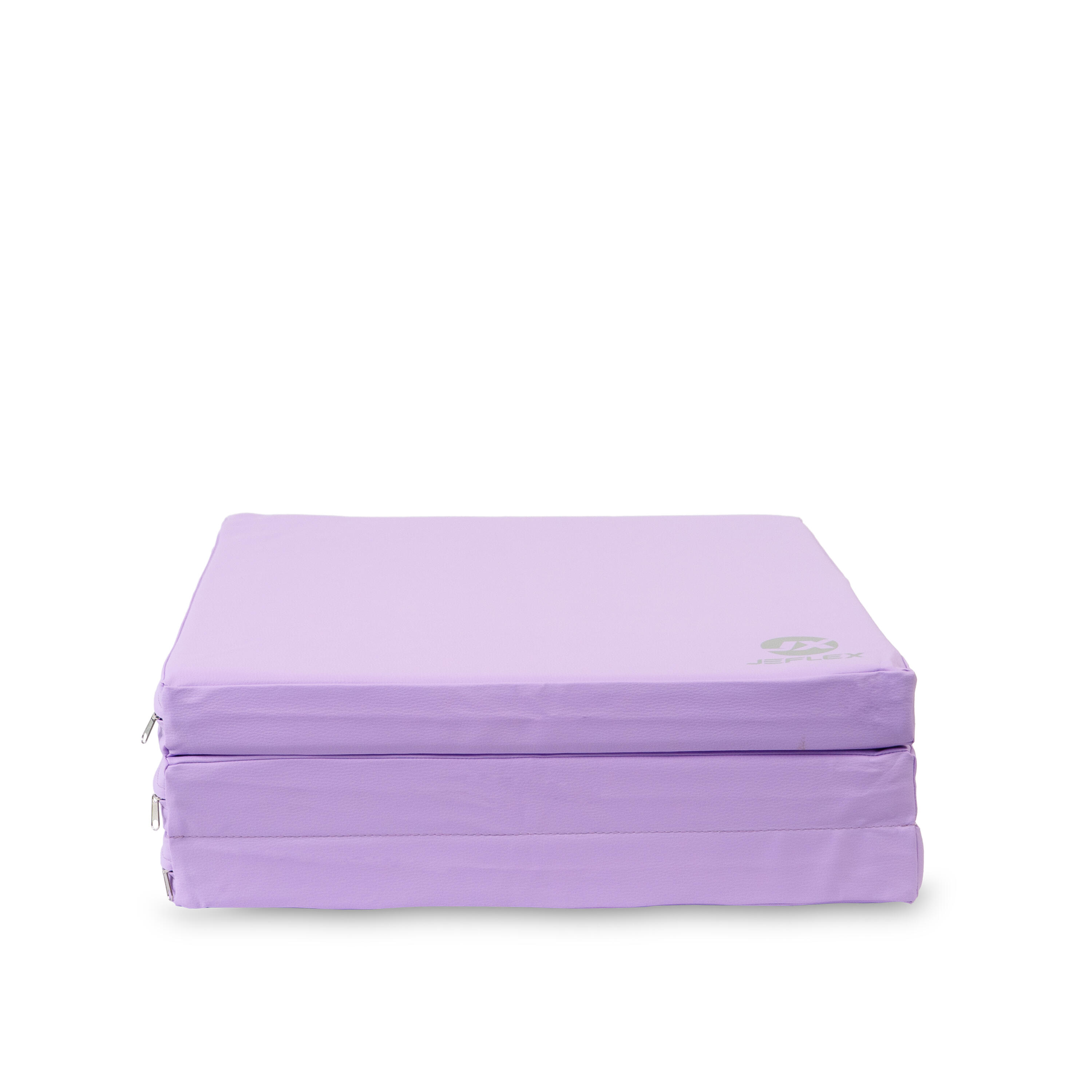 Jeflex Tapis gymnastique pliable 180x60x6 cm violet souple 2/7