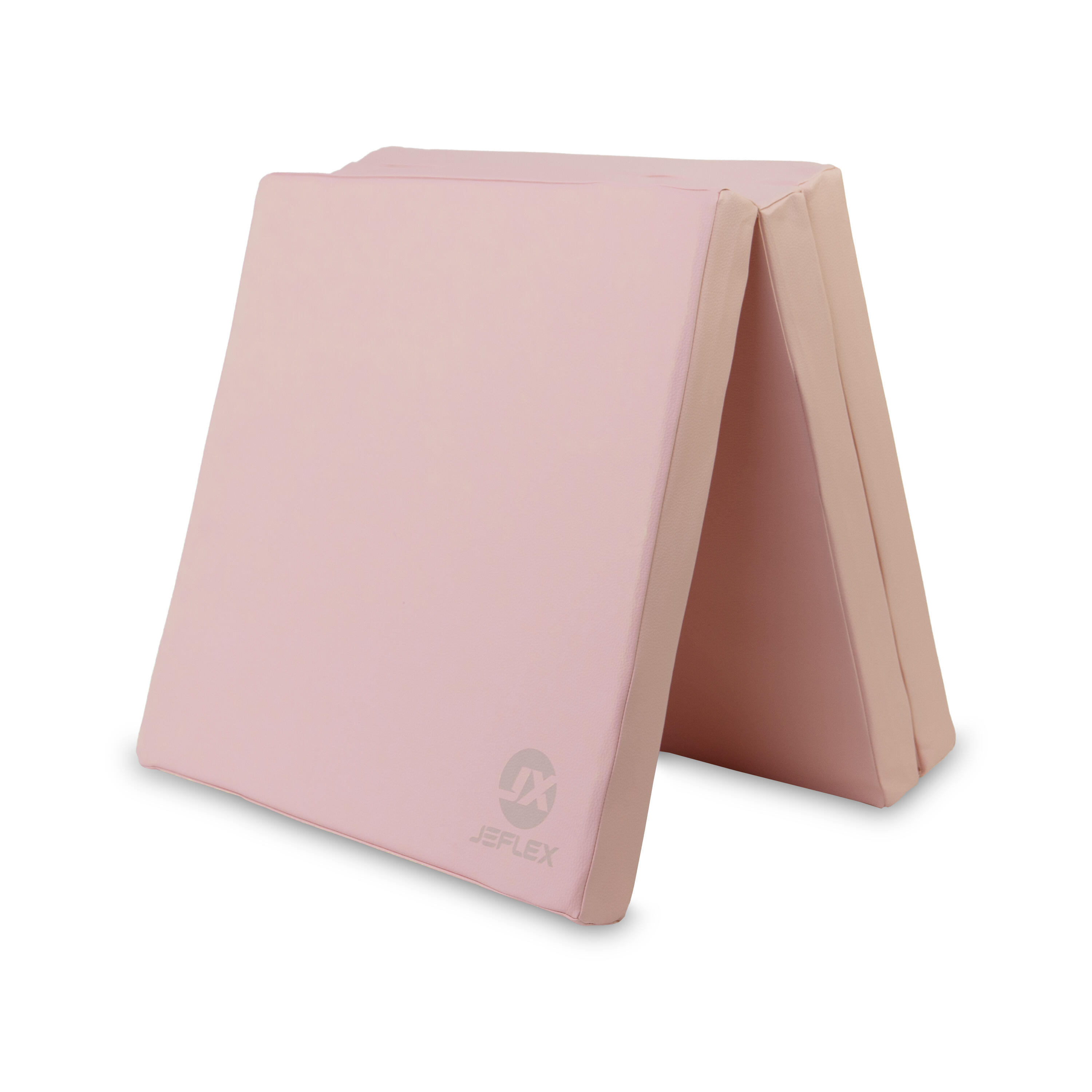 Jeflex Tappetino ginnastica pieghevole 180x60x6 cm rosa morbido 4/7