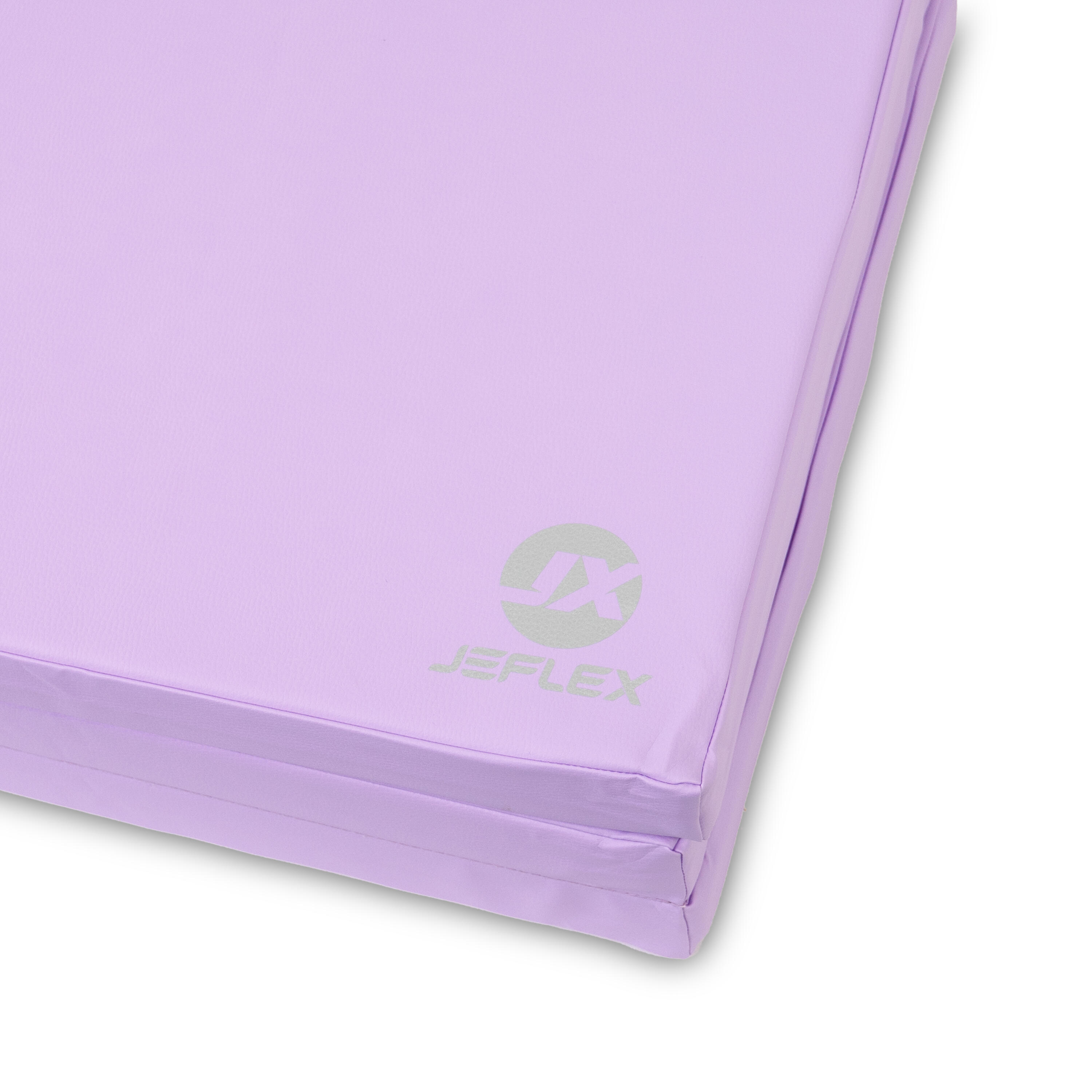 Jeflex Tapis gymnastique pliable 180x60x6 cm violet souple 4/7