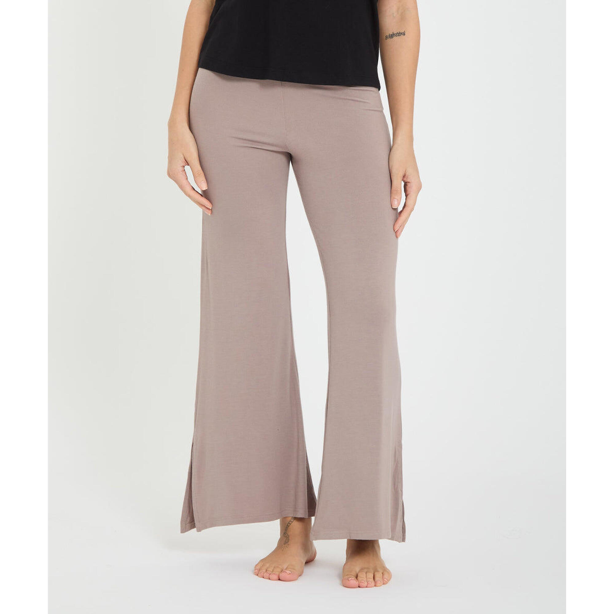 Yoga Searcher - Jaipur - Pantalon Fluide - Pantalons - Beige -  L - Decathlon