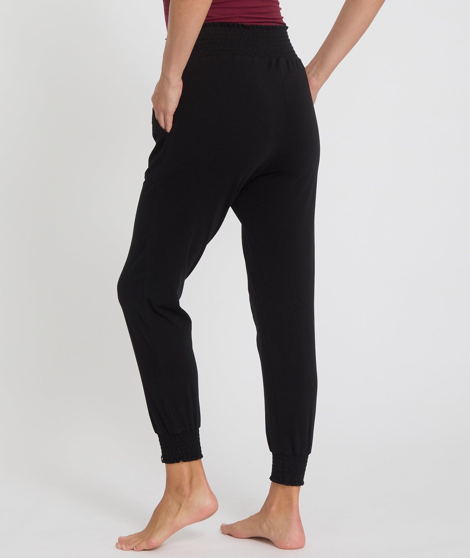 MORJIM - Pantalon fluide yoga 3/5