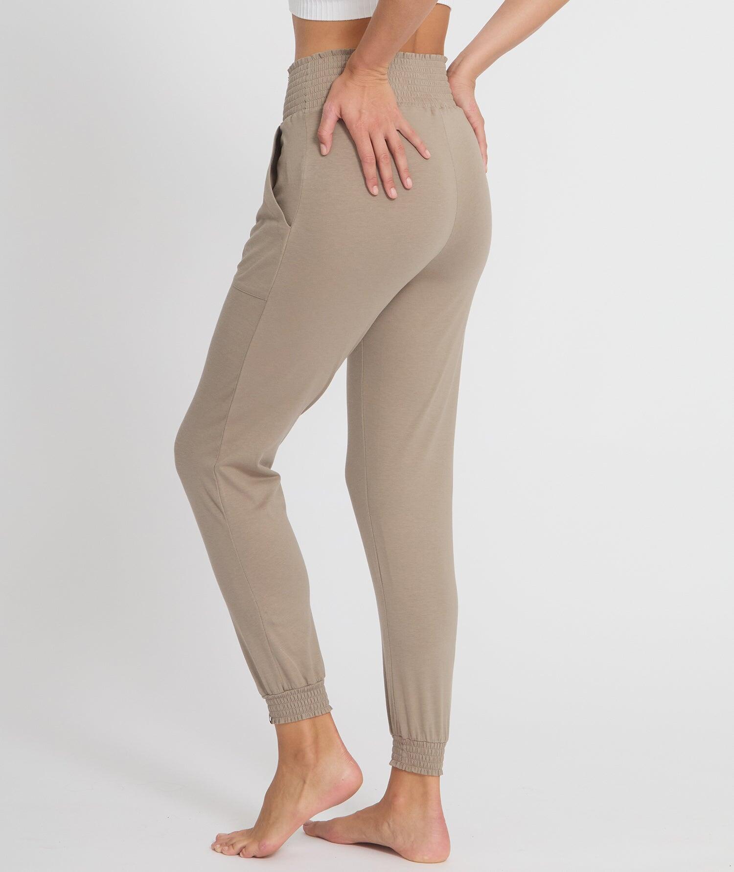 MORJIM - Pantalon fluide yoga 3/4