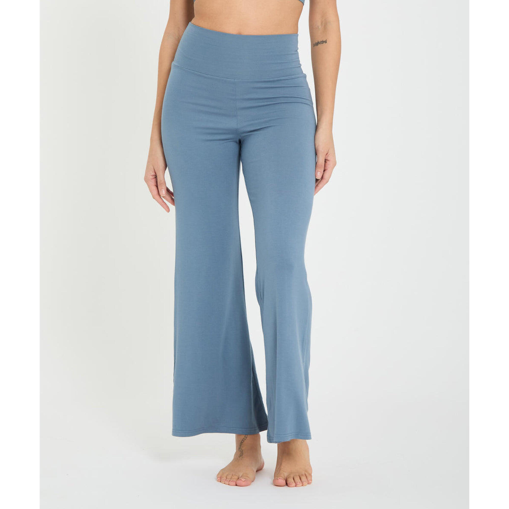 Yoga Searcher - Jaipur - Pantalon Fluide - Pantalons - Bleu -  S - Decathlon