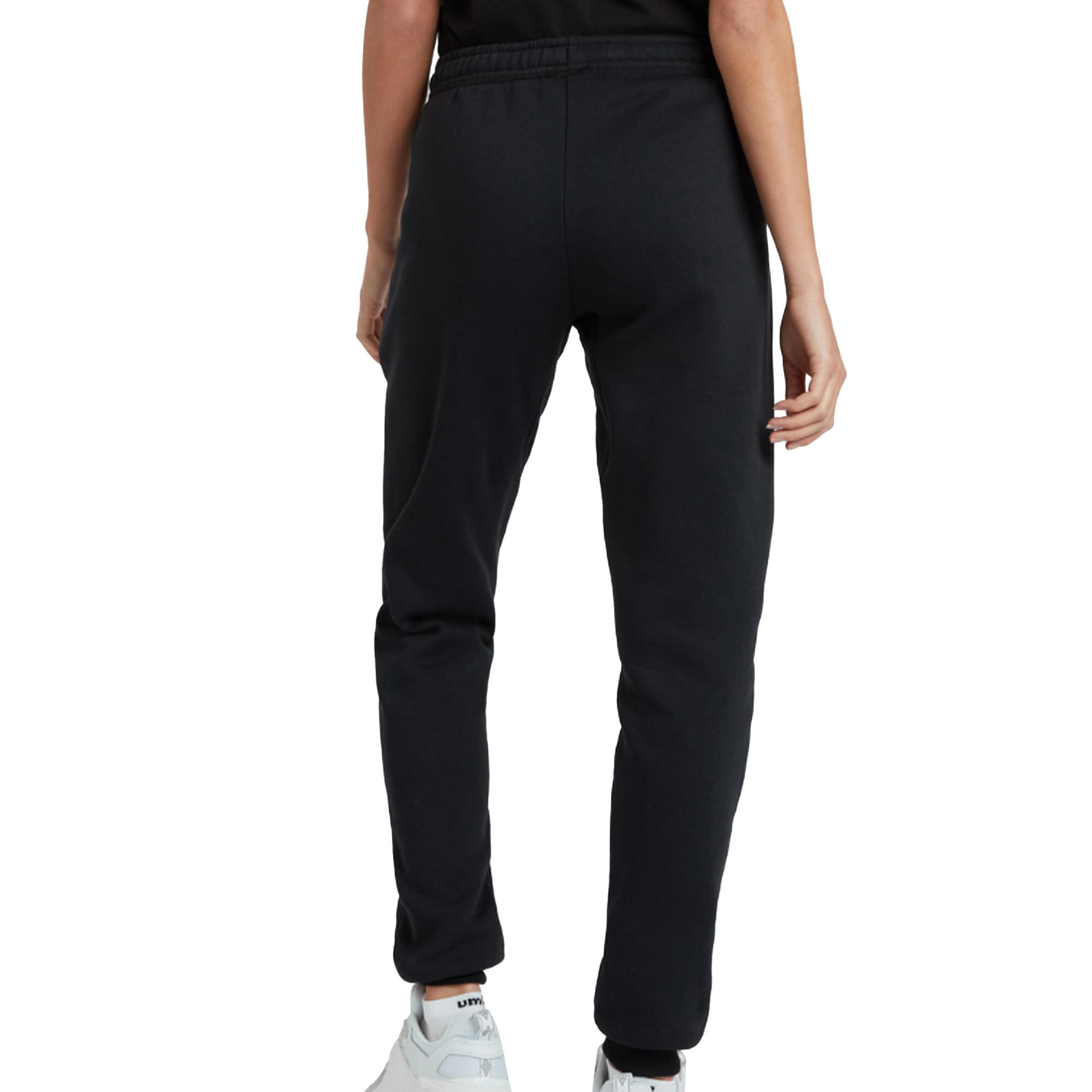 Pantalon De Jogging CLUB LEISURE Femme (Noir / Blanc) 4/4