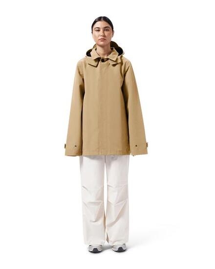 Kurze wasserdichte Damenjacke – Recycelt & atmungsaktiv NOIR S