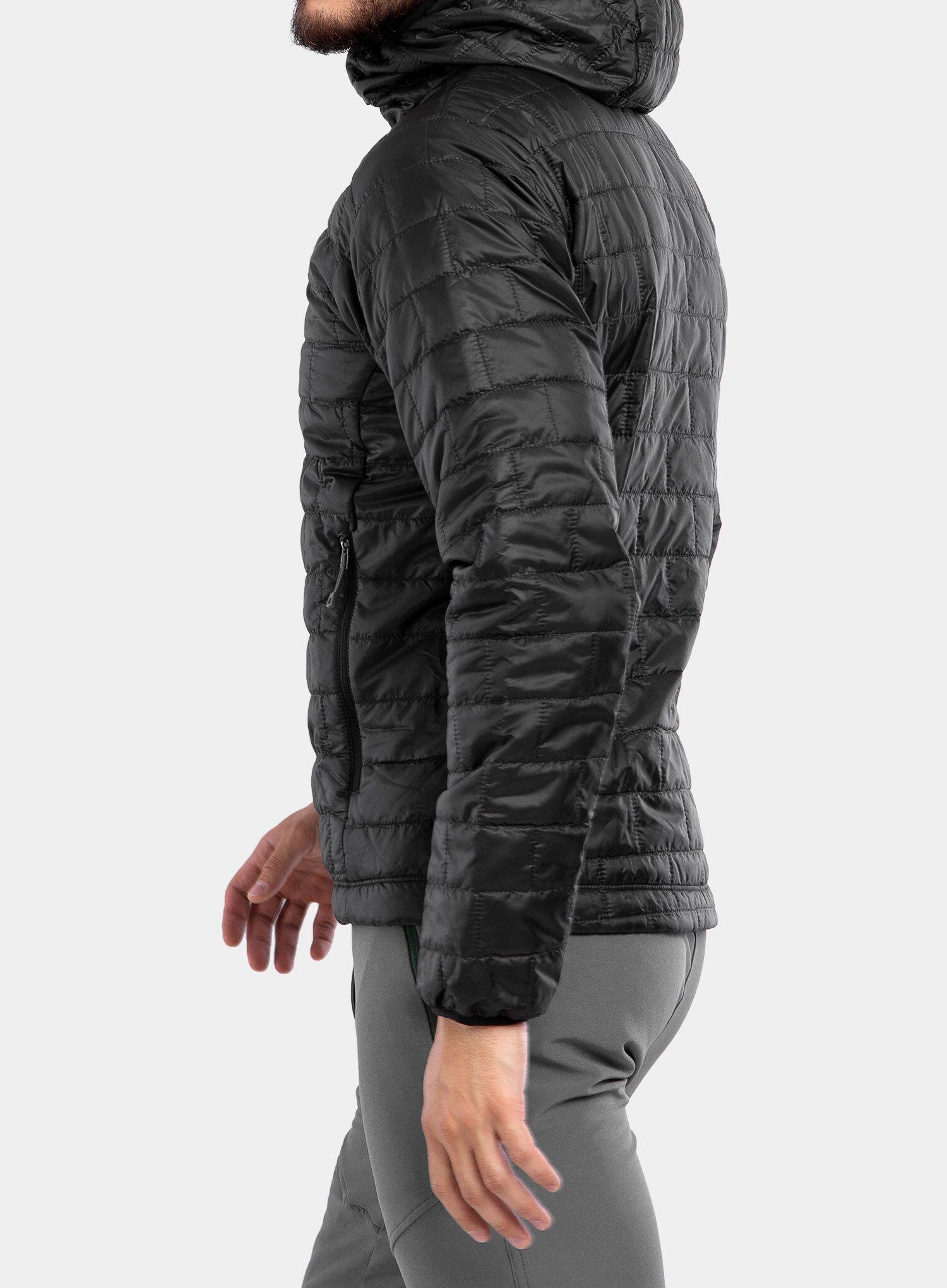 Giacca imbottita Patagonia Nano Puff nera da uomo 4/7