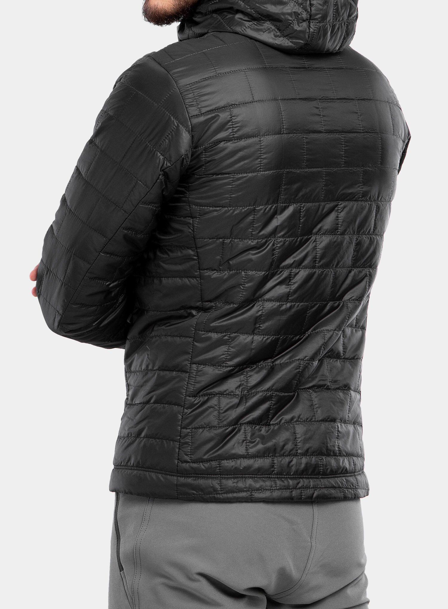 Giacca imbottita Patagonia Nano Puff nera da uomo 6/7