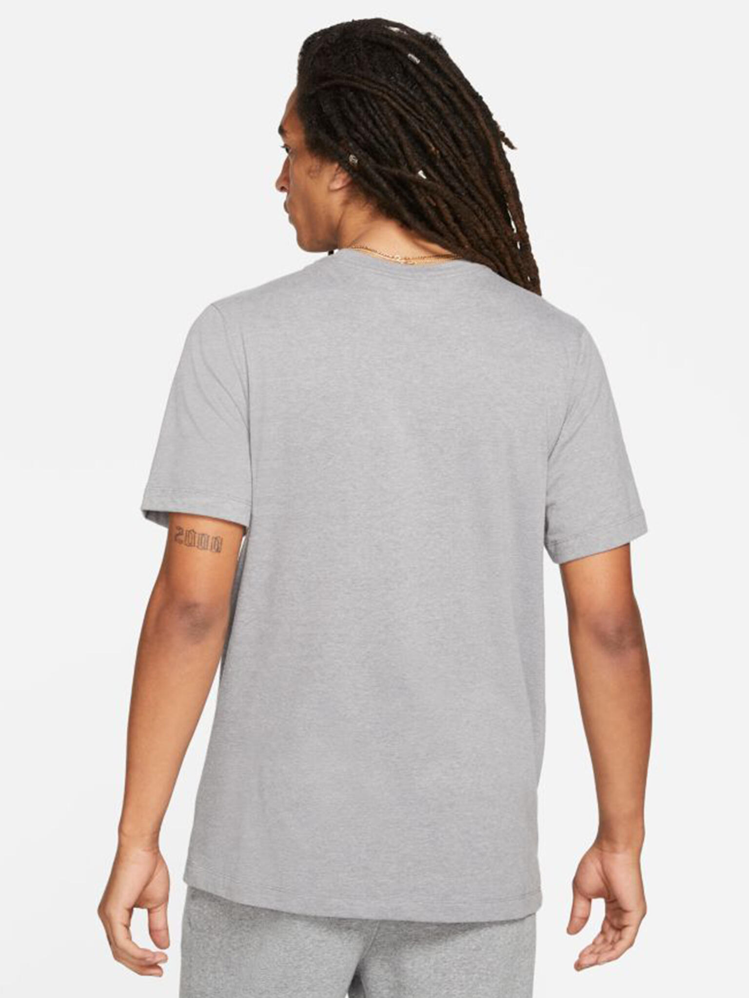 T-shirt Nike Jordan Air Wordmark, Gris, Hommes 3/4
