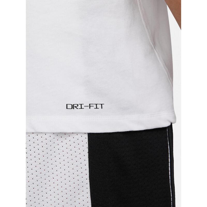 Tshirt Nike JUMPMAN SPRT SLVLS TOP Blanc