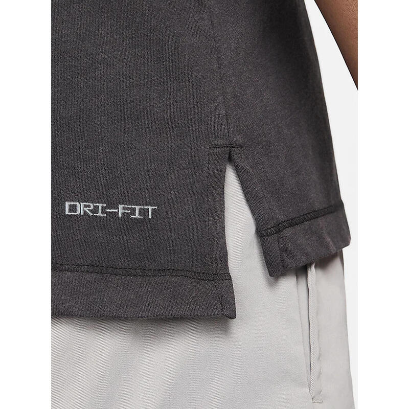 Tricou sport dh8920010 cu mânecă scurtă gri bărbătesc