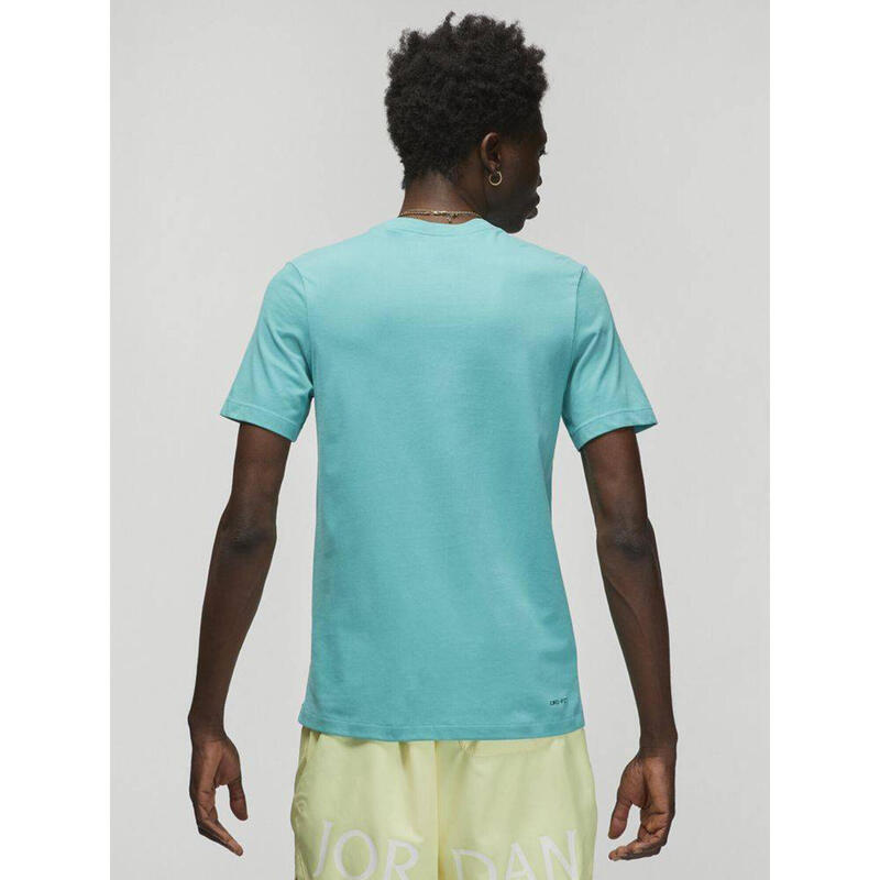 Tricou baschet cw5190392 cu mânecă scurtă albastru bărbătesc