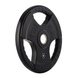 Lot 2 Disques Triple Prise 25kg 50mm Fitness Tech