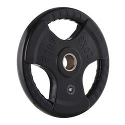 Lot 2 Disques Triple Prise 20kg 50mm Fitness Tech