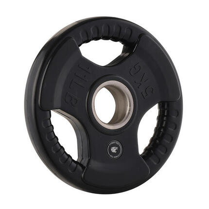 Lot 2 Disques Triple Prise 5kg 50mm Fitness Tech