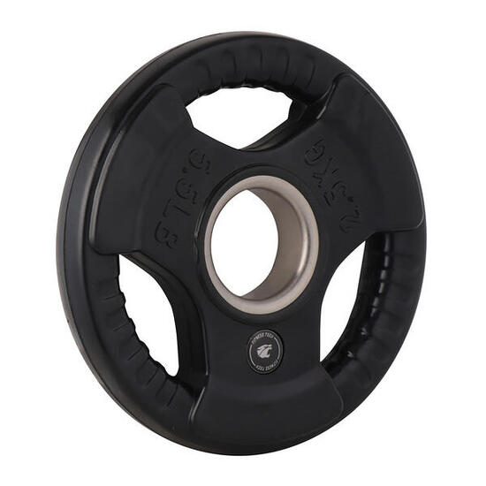 Lot 2 Disques Triple Prise 2,5kg 50mm Fitness Tech