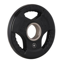 Lot 2 Disques Triple Prise 2,5kg 50mm Fitness Tech