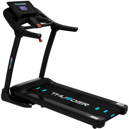 Loopband Thunder PHENOM-S-BLACK 120x45cm 18km/h FitShow opklapbaar Bluetooth