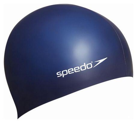 SPEEDO Touca de natação Speedo Plain Flat Silicone Marinho