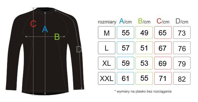 Koszulka termoaktywna z długim rękawem fitness męska Rough Radical Fury LS 4/4