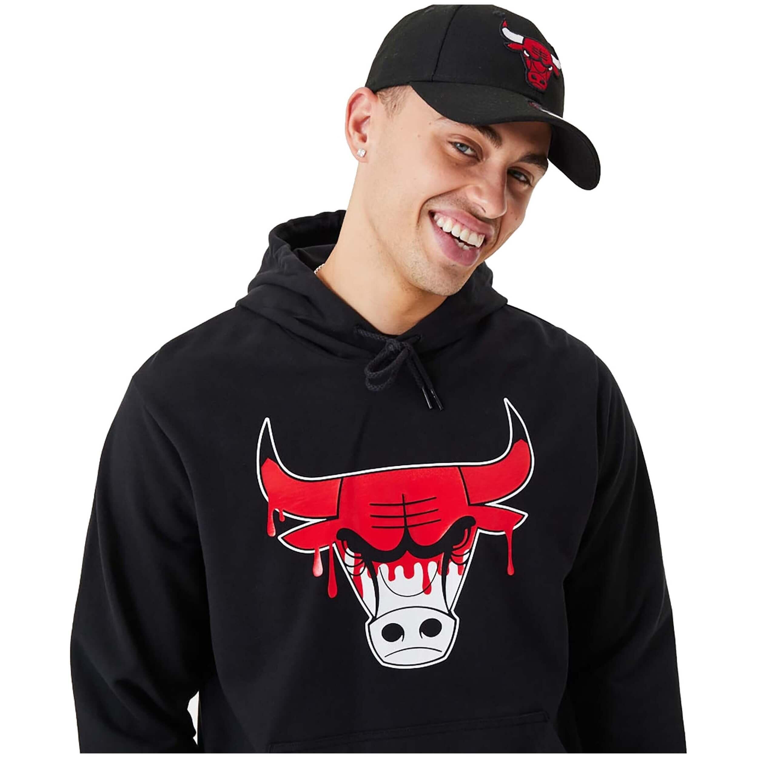 Sweat à capuche New era modèle 60332218 pour homme 3/4