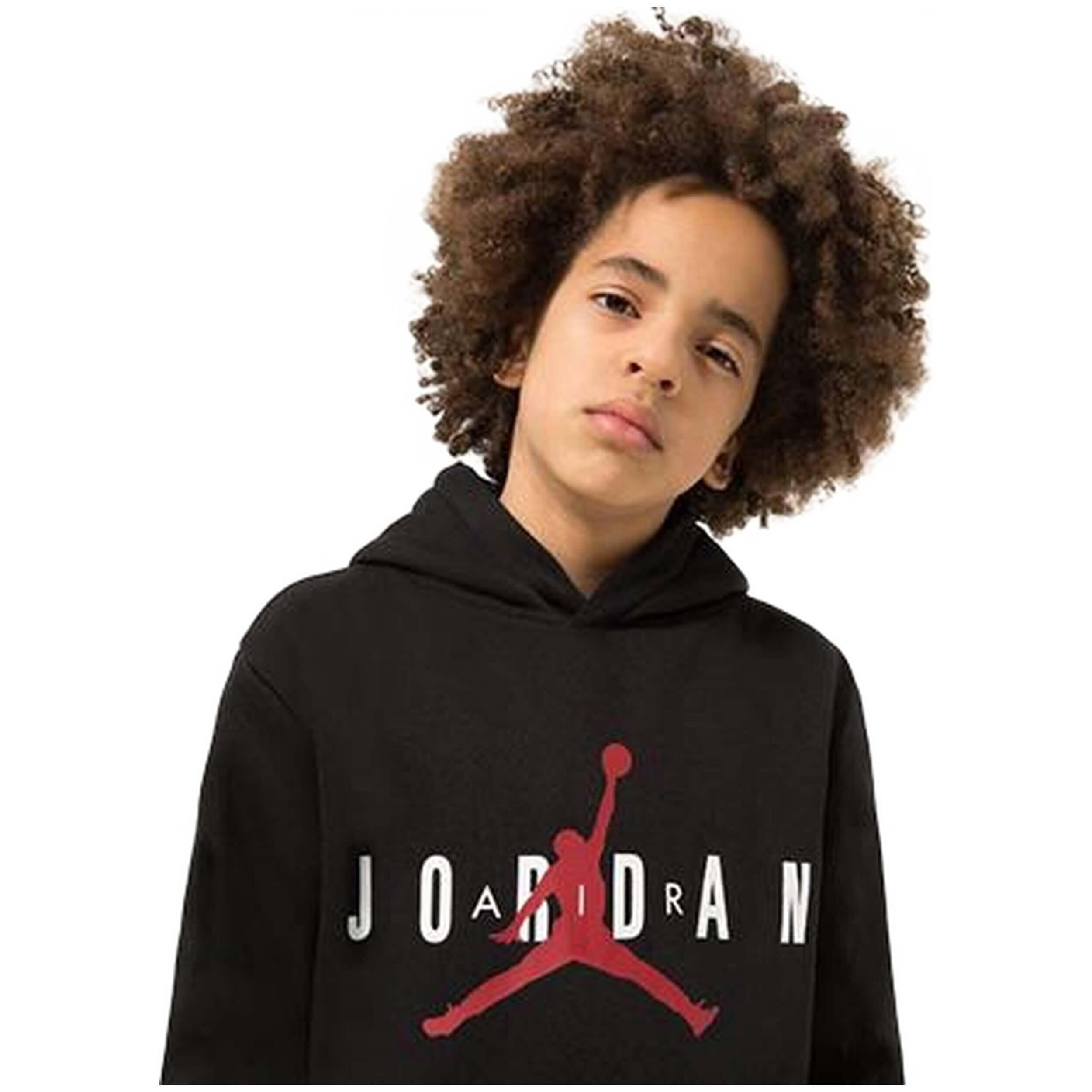 Sweatshirts polar jerseys for Boy Jordan Haddad Jumpman Black 3/3