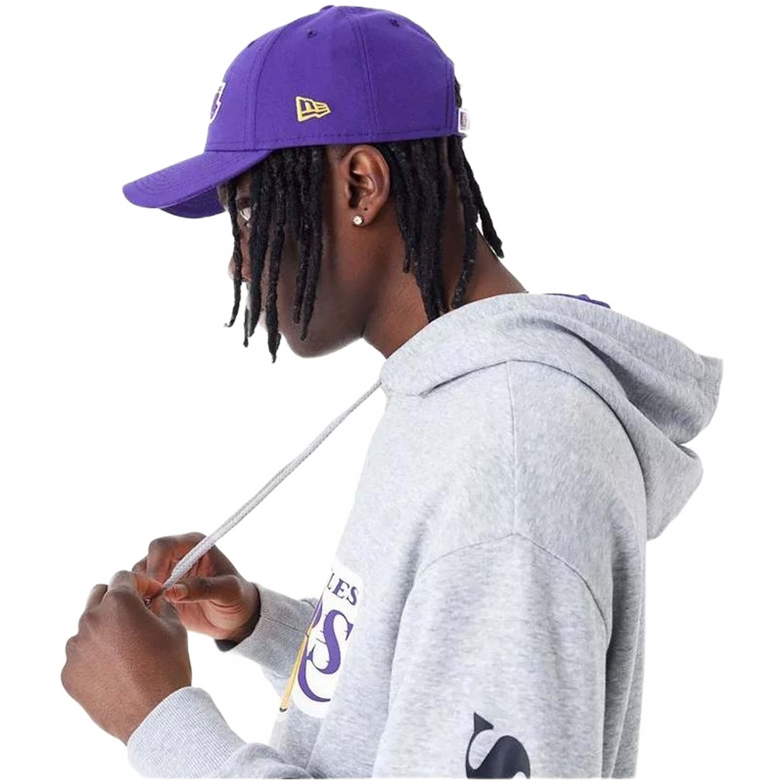Felpa con cappuccio New era modello 60435495 per uomini 5/5
