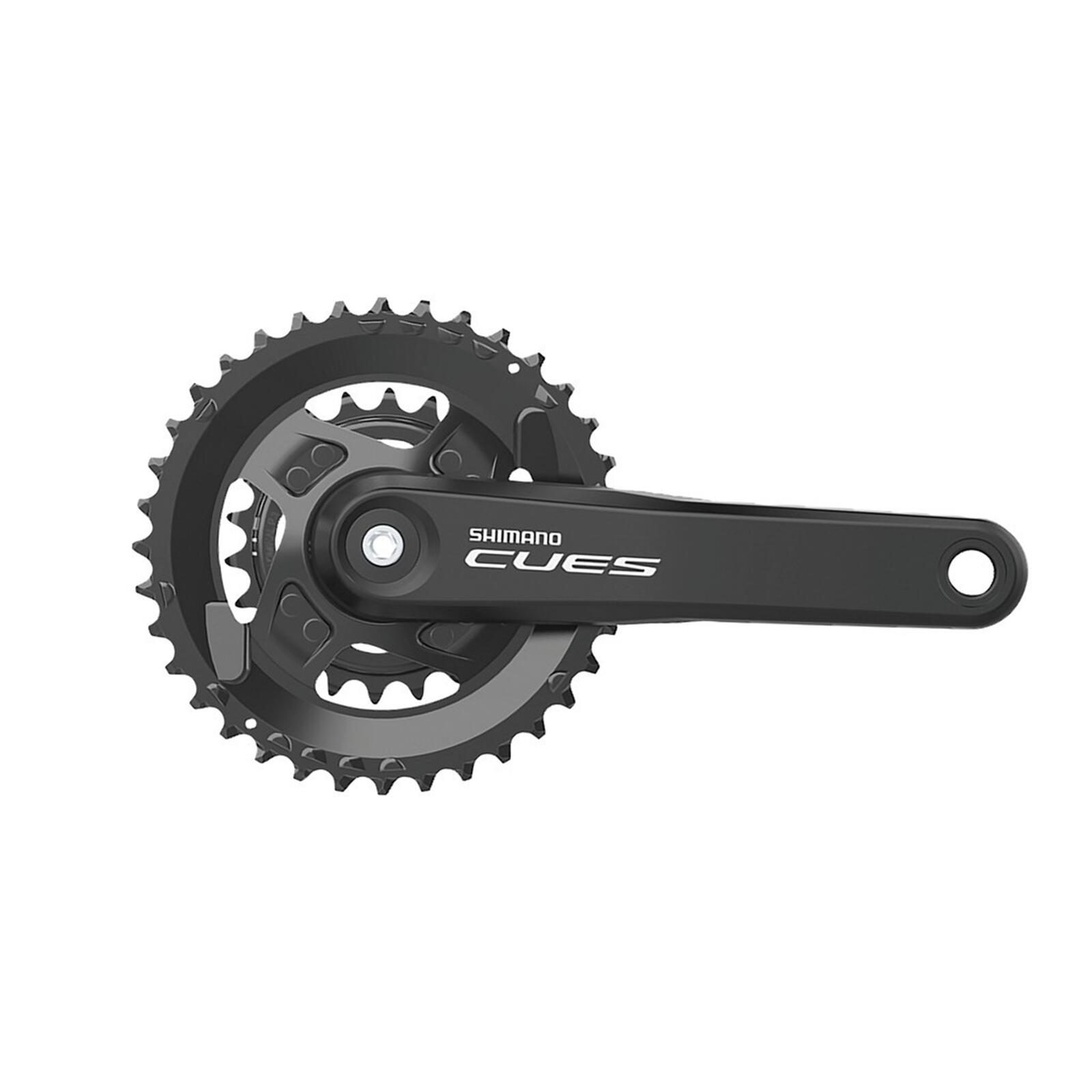 SHIMANO Dvojité pedály Shimano Cues FC-U4010-2 9/10/11V