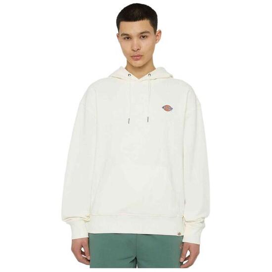 Felpa con cappuccio in pile per uomo Dickies Millersburg Bianco