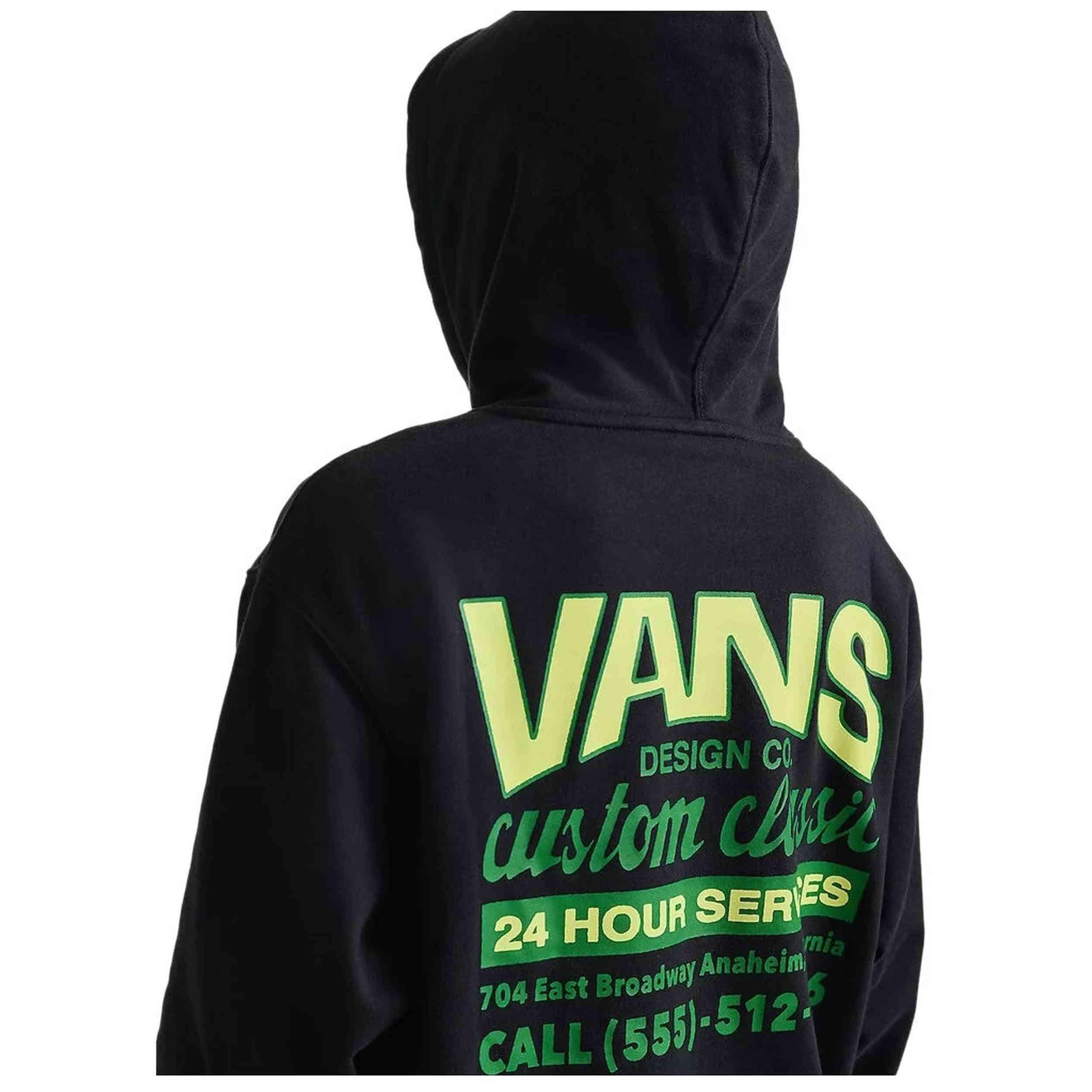 Sweat à capuche Vans modèle VN000NHRBLK1 pour homme 3/4
